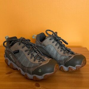 Oboz Women’s Low-Cut Green Hiking Shoes